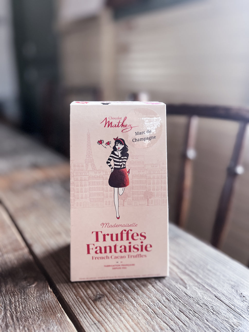 Fransk chokladtryffel champagne – Paris Chic