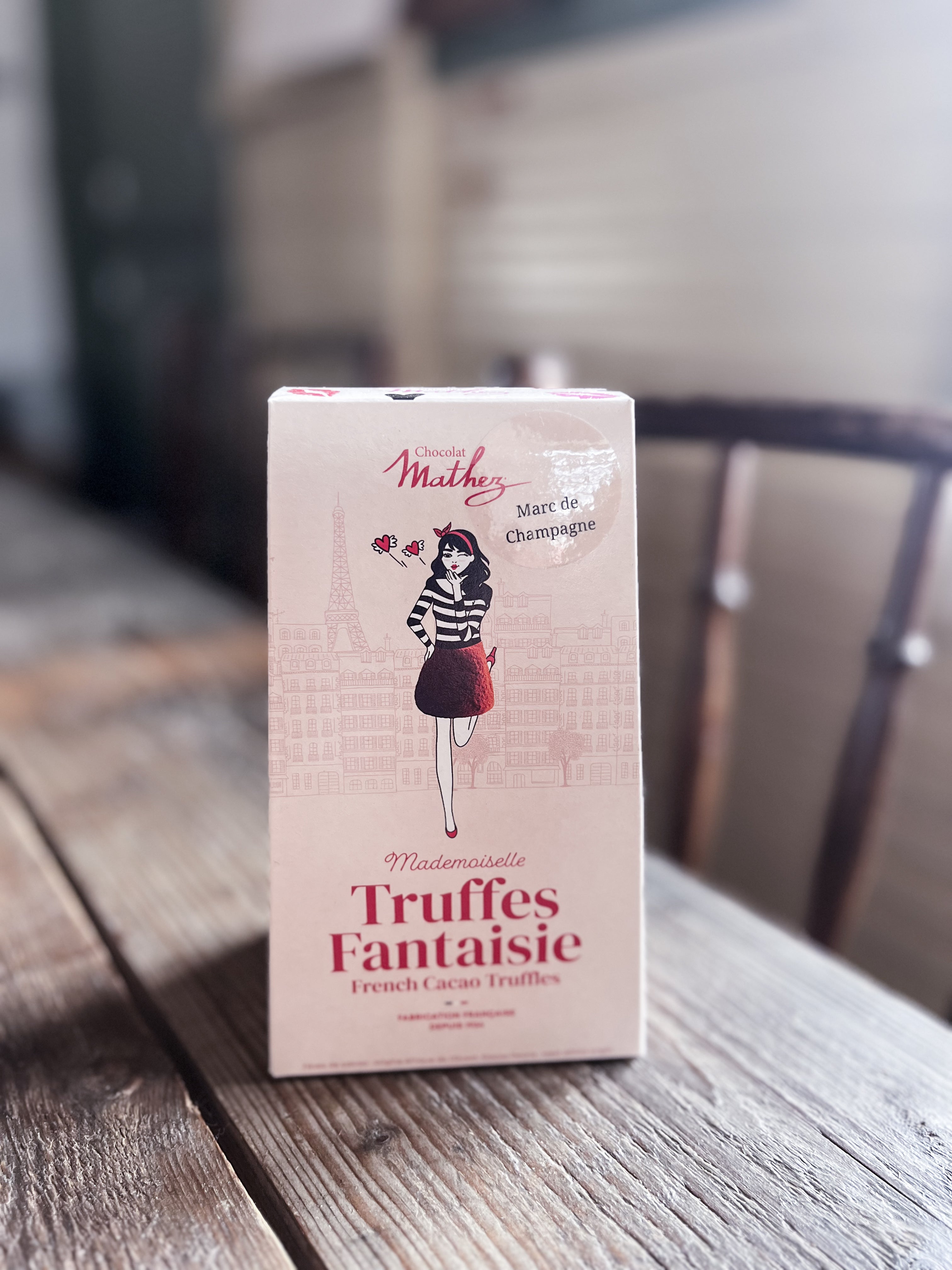 Fransk chokladtryffel champagne – Paris Chic